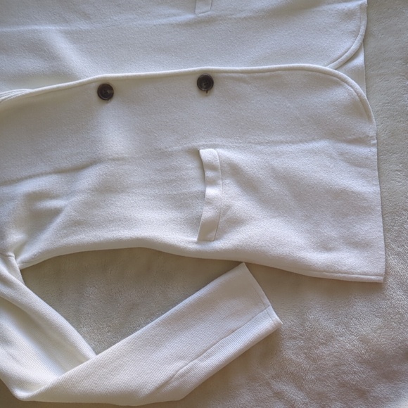 J. Crew Sweater Blazer Cream Ponte Knit Classic Stretch XS Professional - Picture 12 of 16